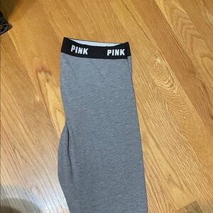 PINK Victoria's Secret Leggings Gray